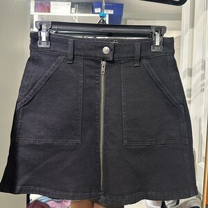 Madewell skirt jean skirt